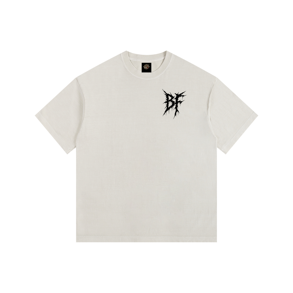Womens Built For War Dagger Oversized Cotton T-Shirt
