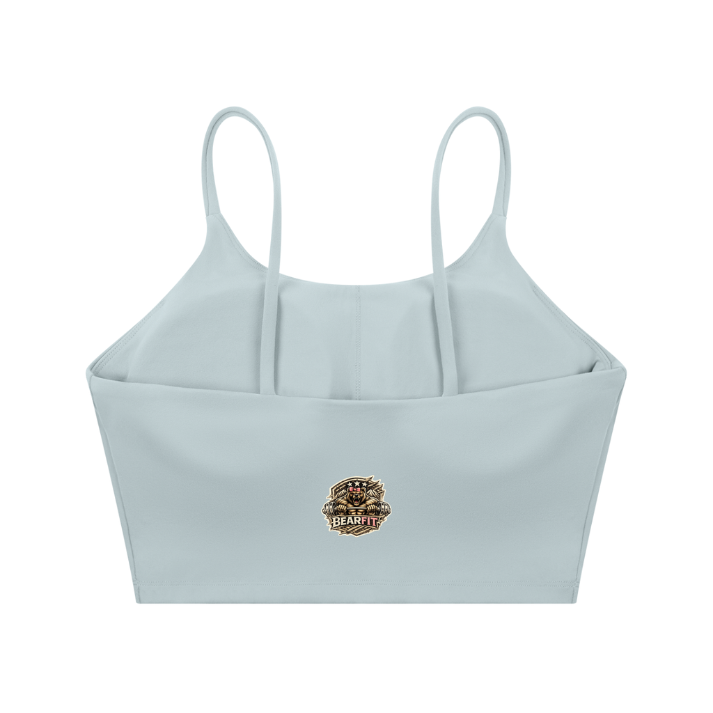 Spaghetti Strap Yoga Sports Bra