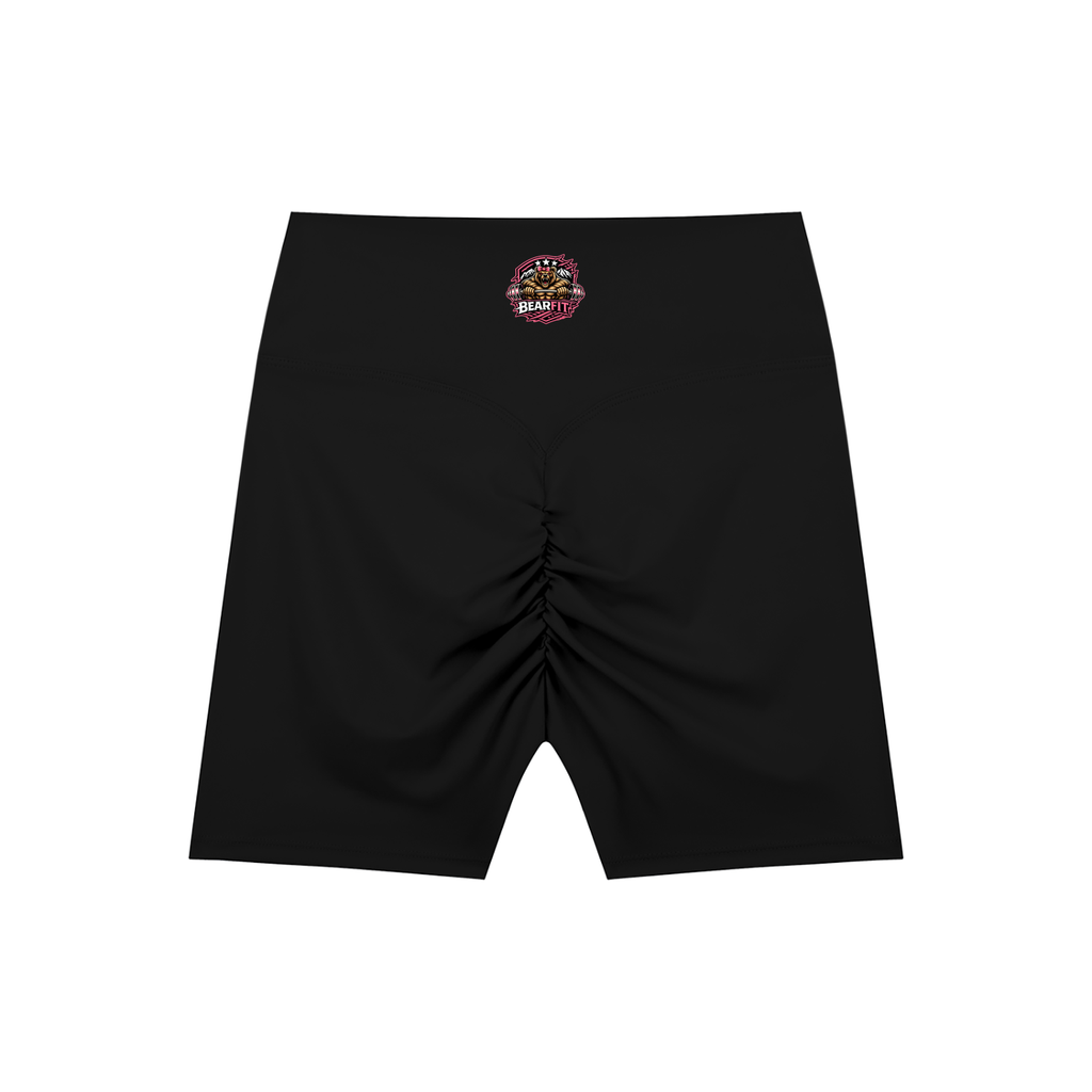 High-Waisted Blend Biker Shorts