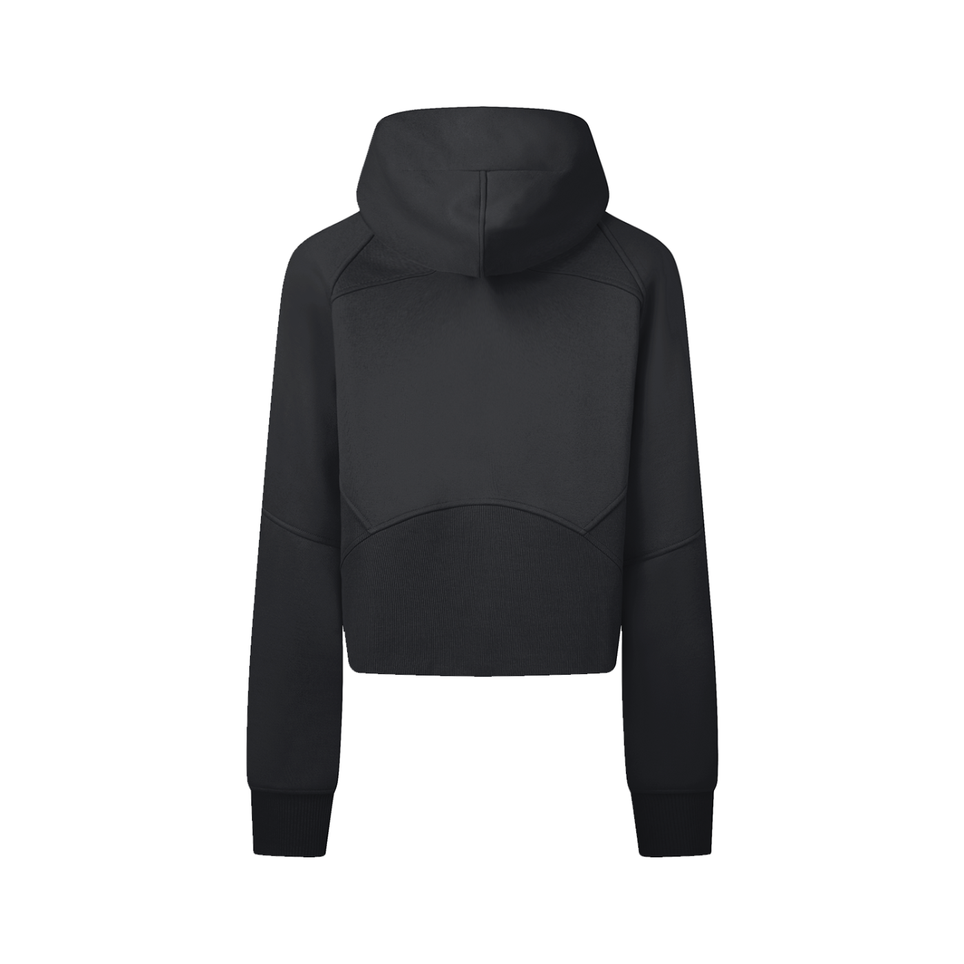 Women’s Cropped Zip-Through Hoodie