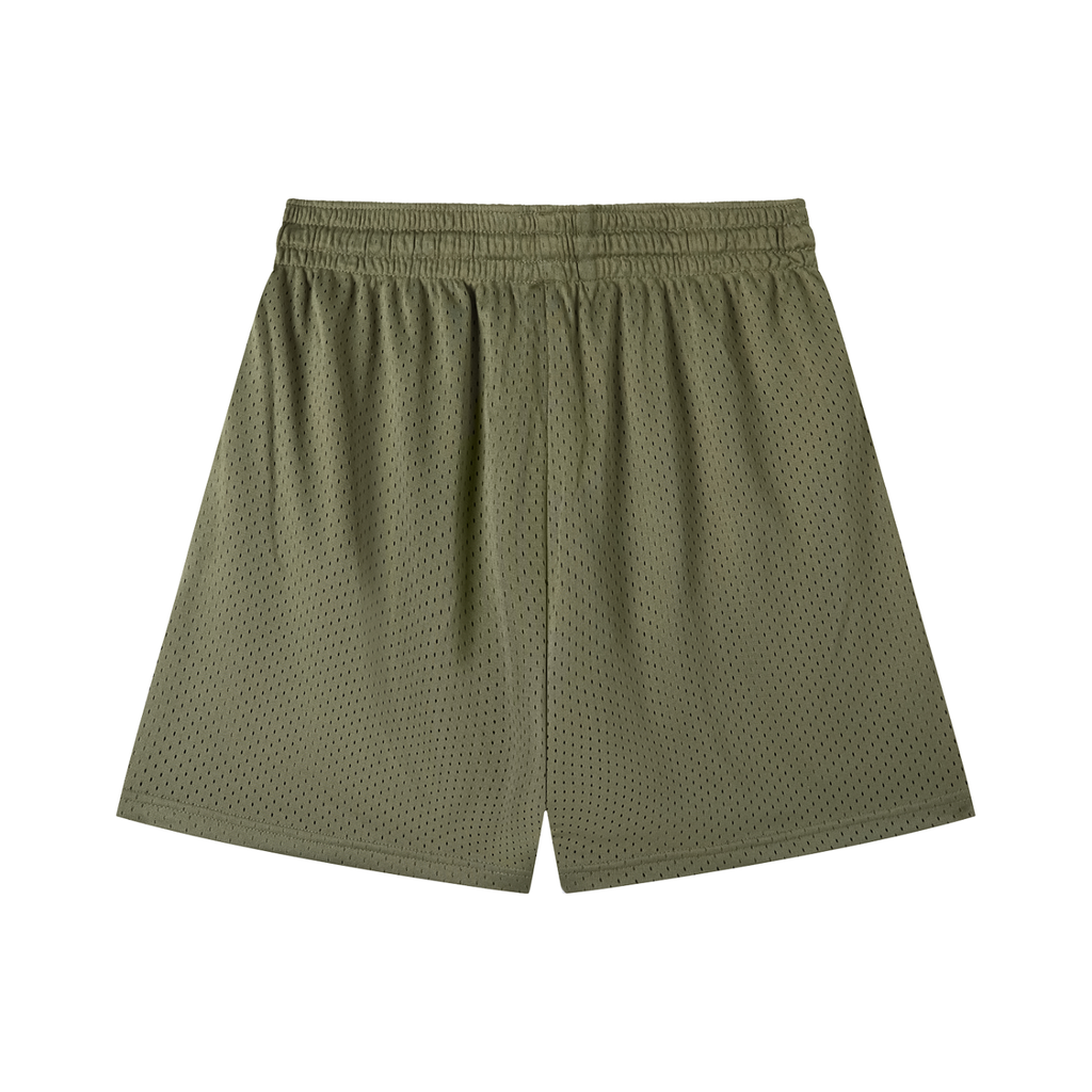Logo Mesh Drawstring Shorts