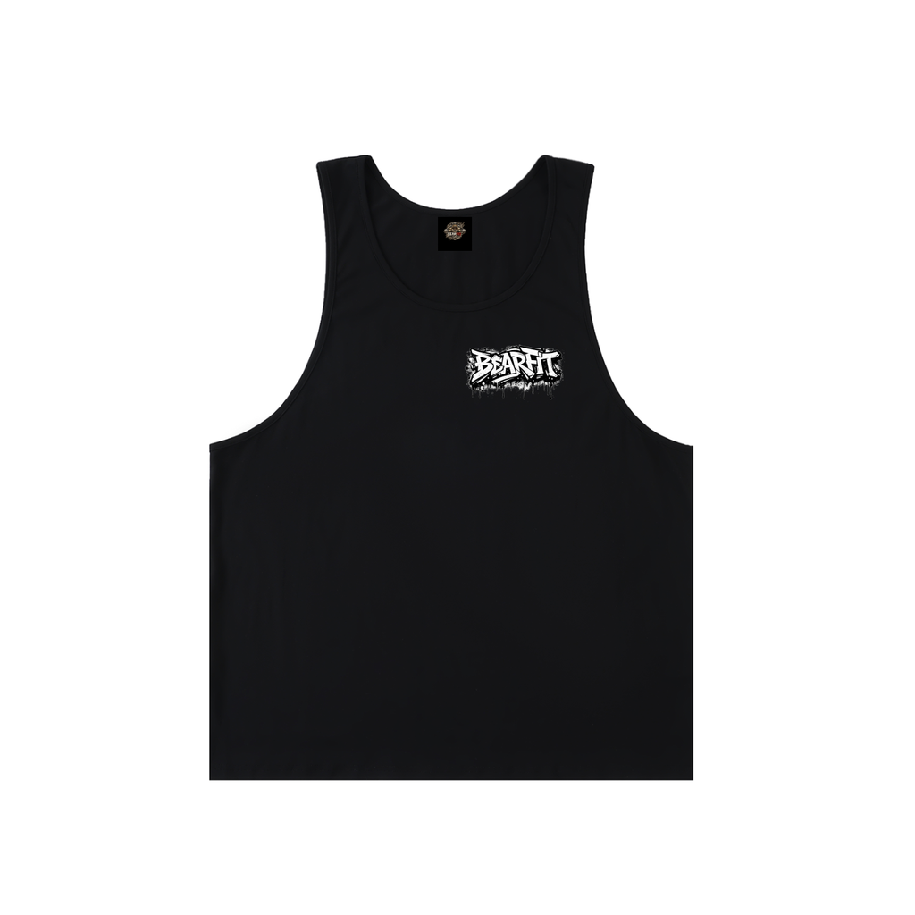Graffiti Bear Loose Tank Top