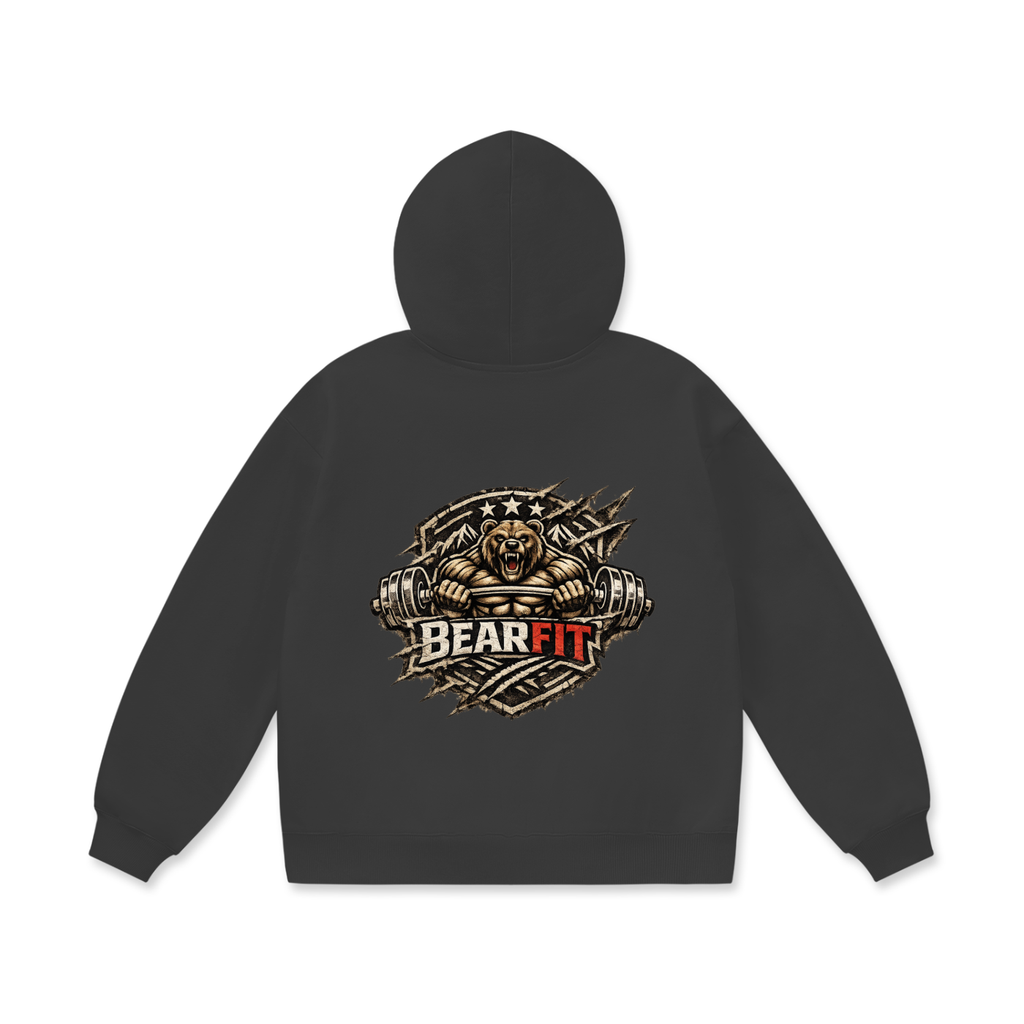 BearFIT Oversize Heavyweight Fleece Hoodie