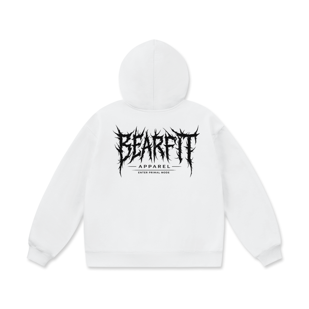 Womens Built For War Oversized Fleece Hoodie