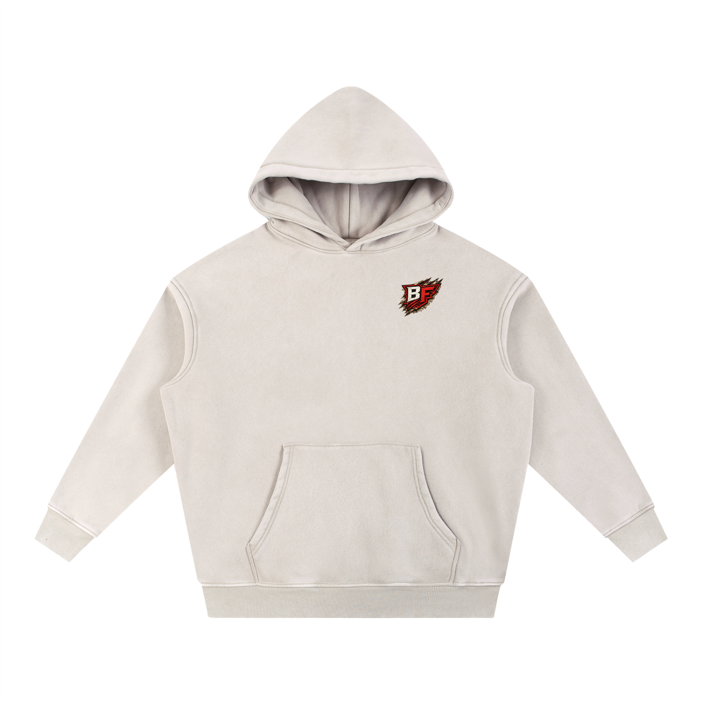 Canadian Snow Wash Fleece Oversize Hoodie