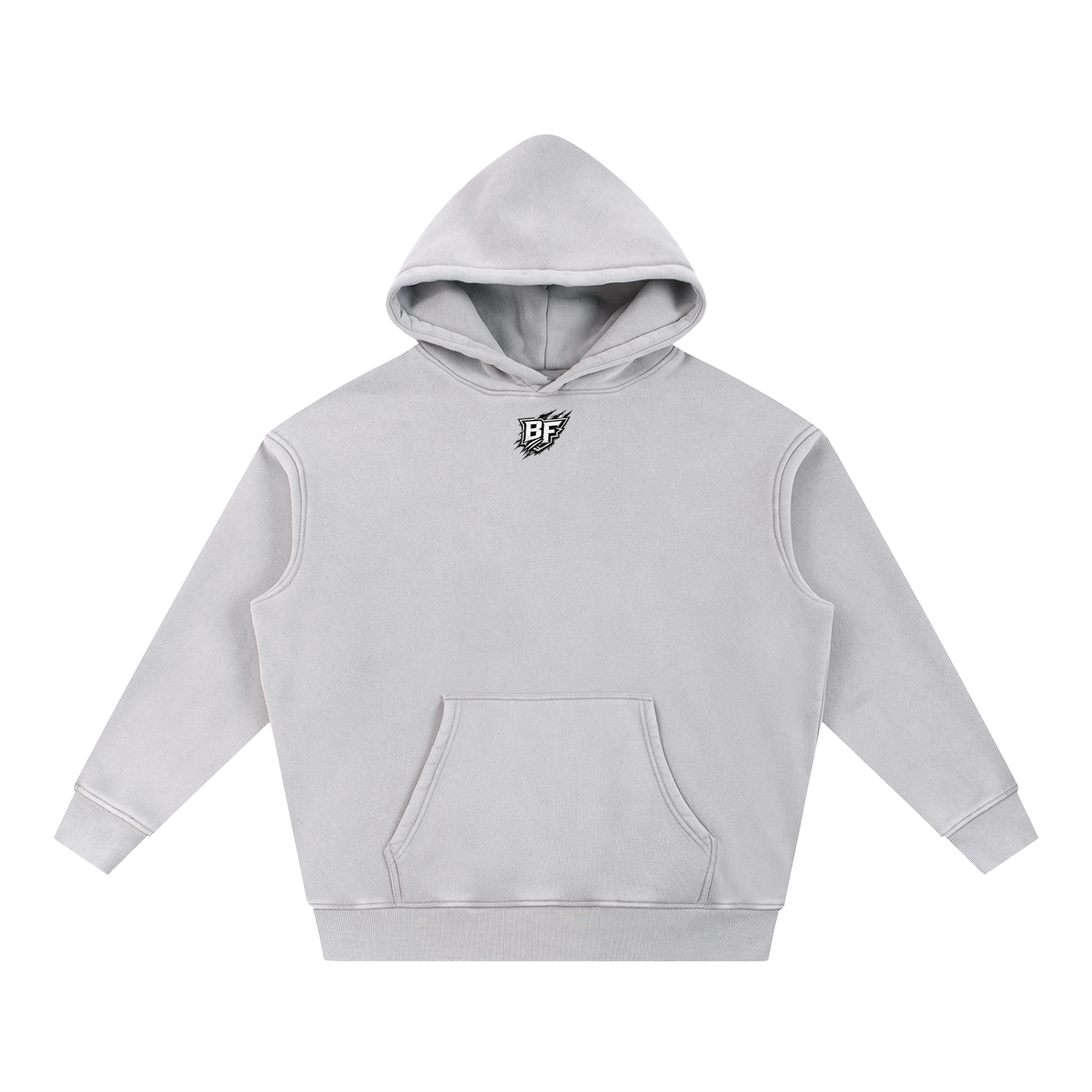 Bodybuilding Snow Wash Fleece Oversize Hoodie