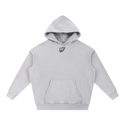 Bodybuilding Snow Wash Fleece Oversize Hoodie