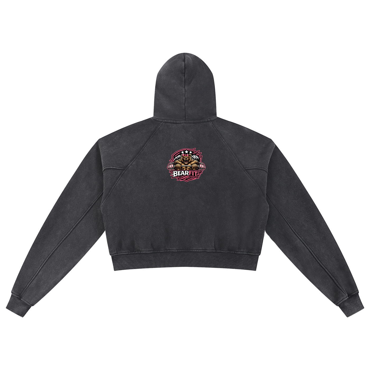 Women’s Snow Washed Cropped Hoodie