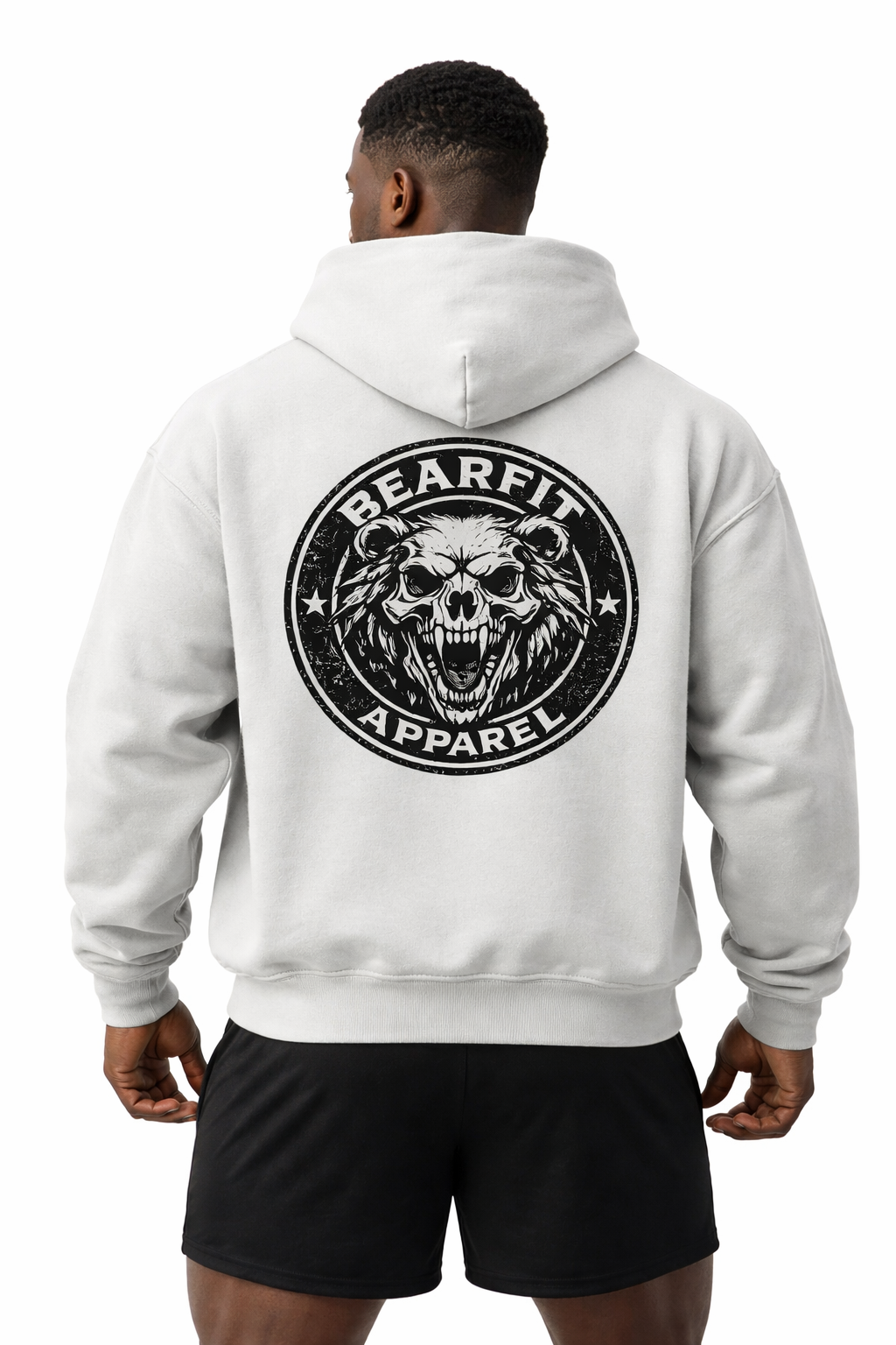 Zip-Through Boxy Fleece Hoodie