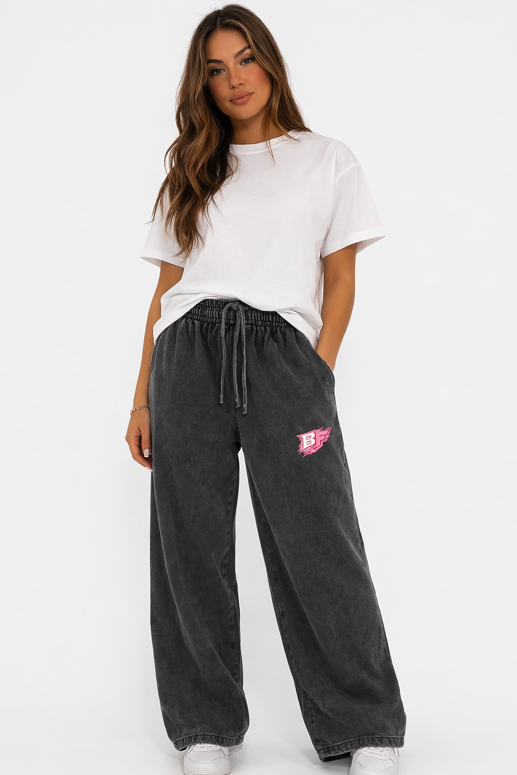 Women’s Vintage Washed Waist Pants