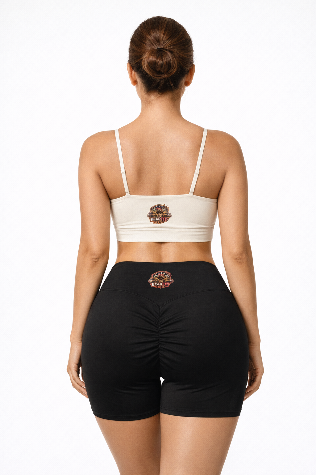 High-Waisted Blend Biker Shorts