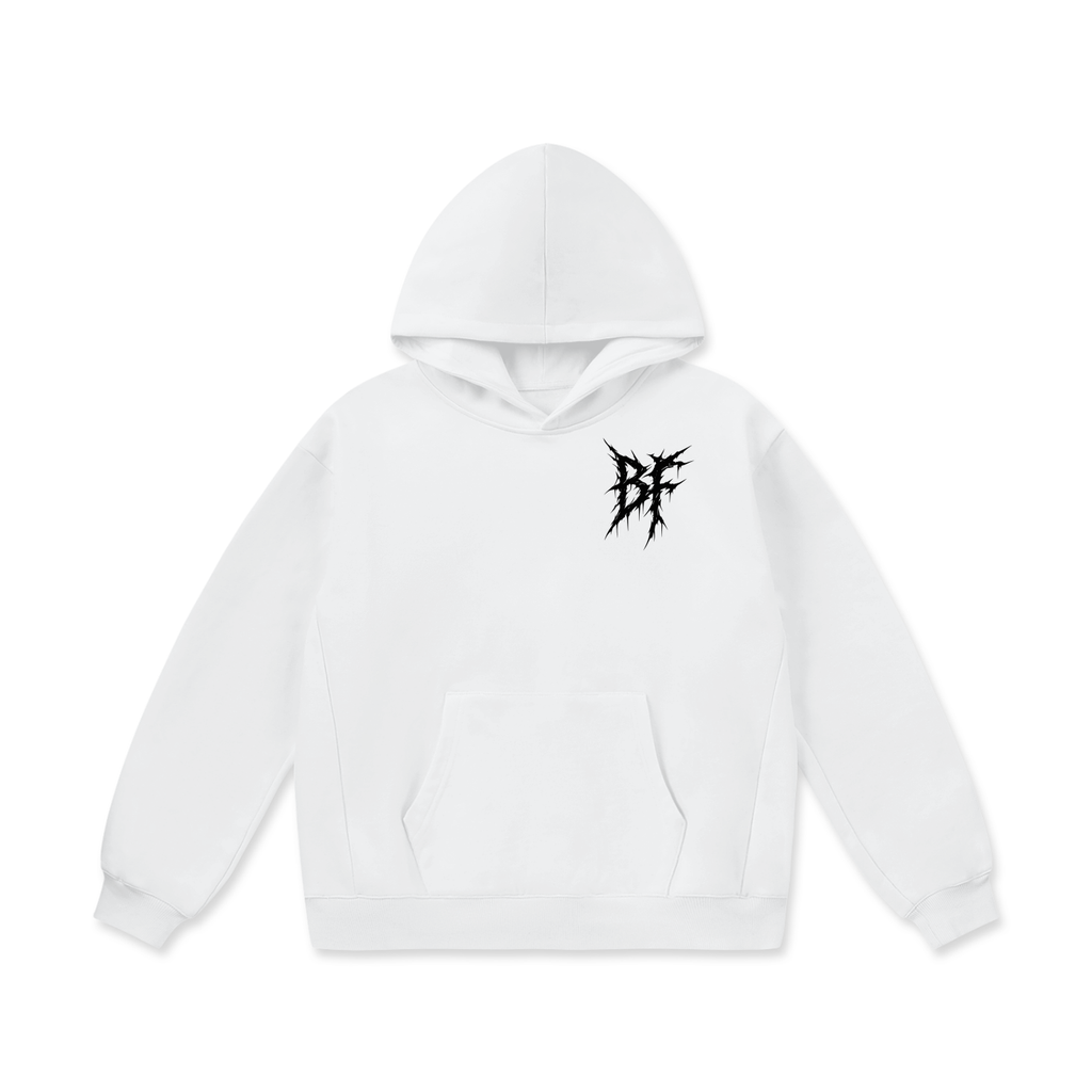 Womens Built For War Oversized Fleece Hoodie
