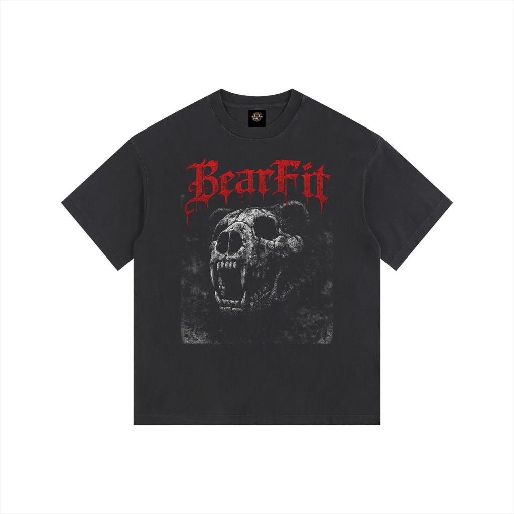 Vintage Washed Oversized Cotton T-Shirt