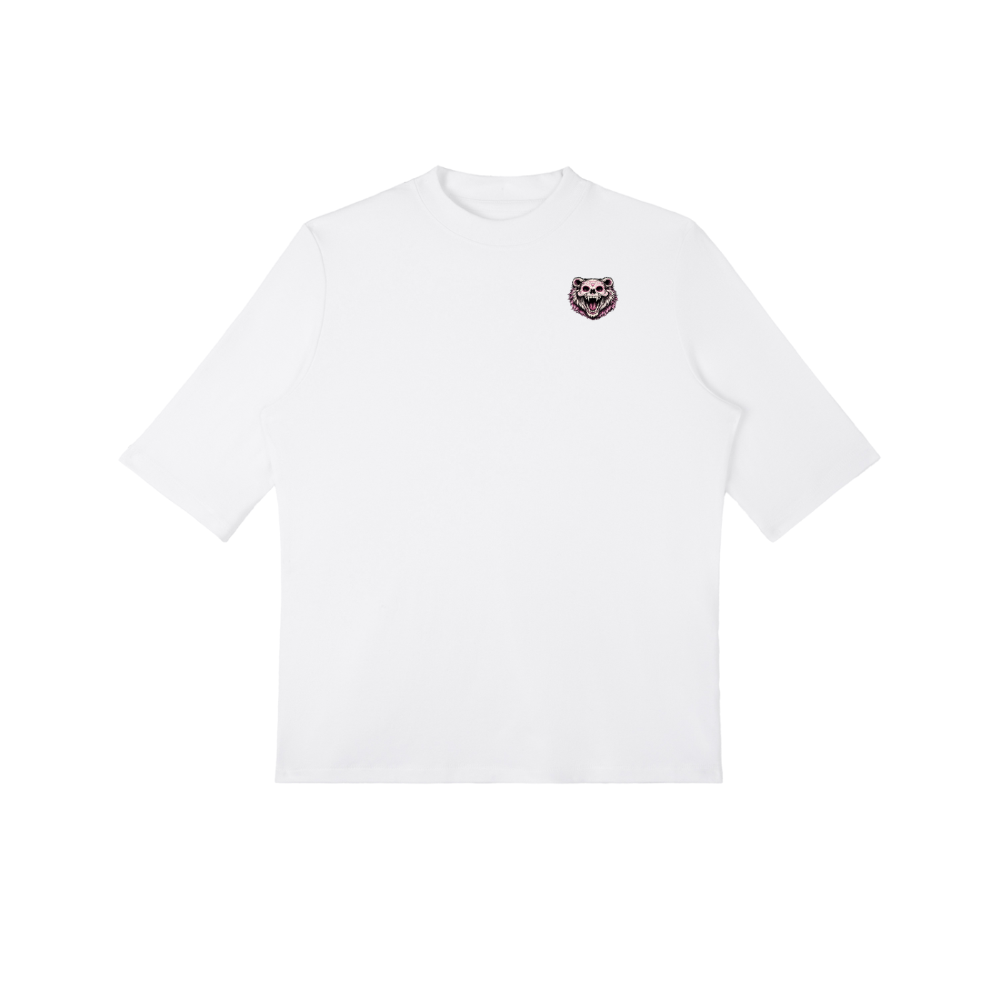 Essential Mock Neck Short Sleeve T-Shirt