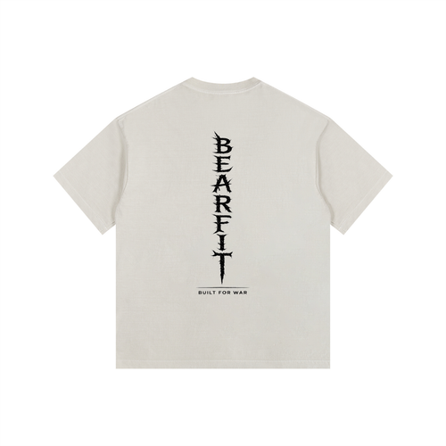 Built For War Dagger Oversized Cotton T-Shirt