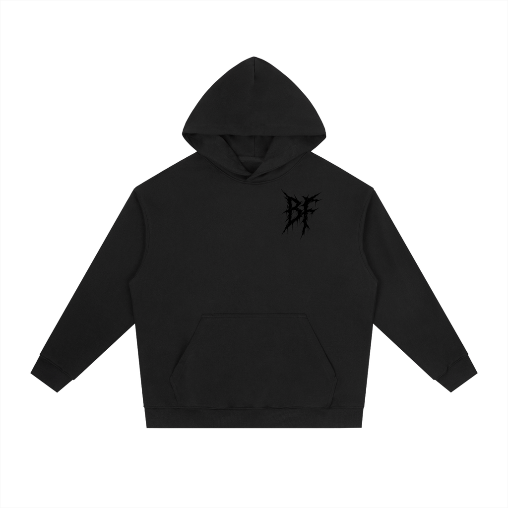 Womens Built For War Drop-Shoulder Hoodie