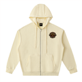 Drop-Shoulder Zip Up Hoodie