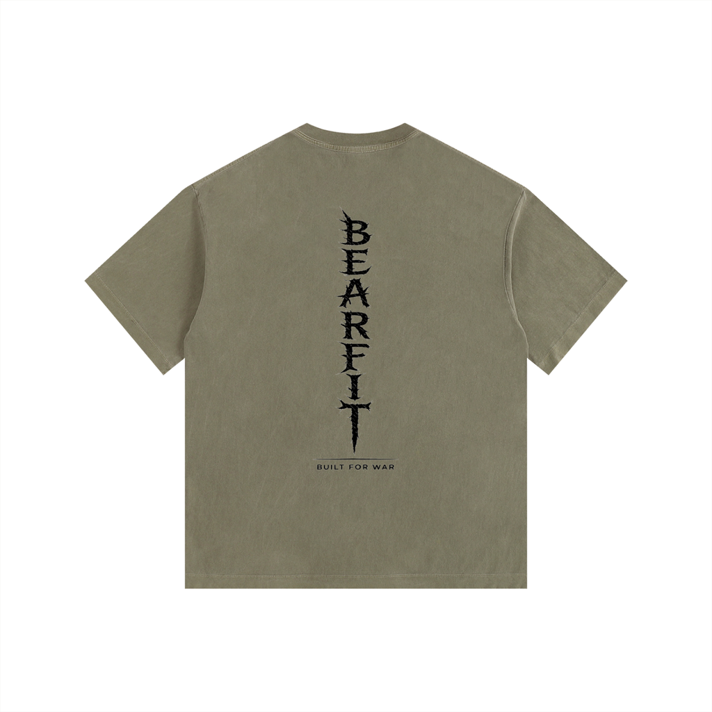Built For War Dagger Oversized Cotton T-Shirt