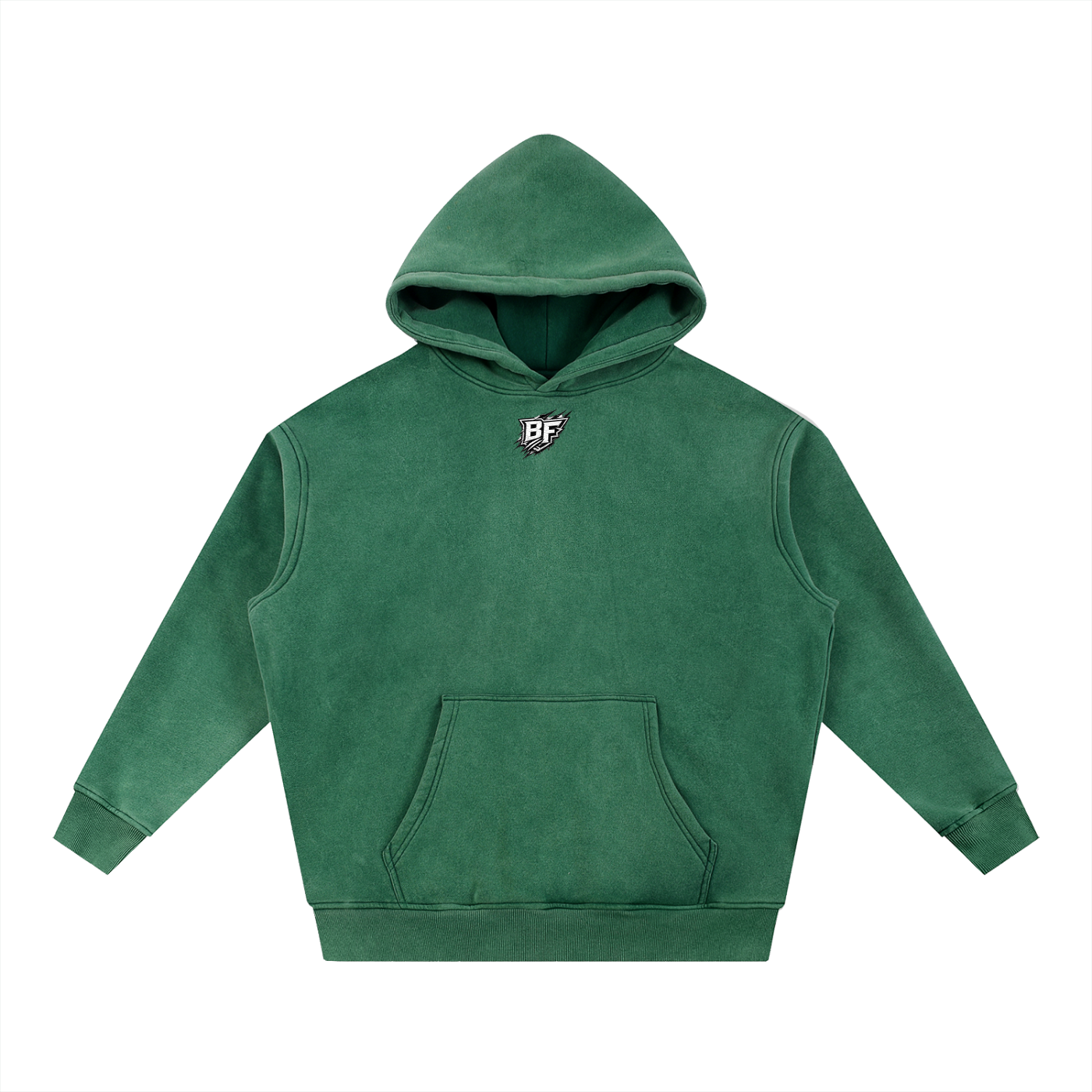 Bodybuilding Snow Wash Fleece Oversize Hoodie